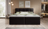 Luxuriöses Boxspringbett Cozy II Bouclé mit Integriertem Stauraum und Komfort
