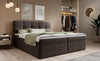 Luxuriöses Boxspringbett Cozy II Bouclé mit Integriertem Stauraum und Komfort
