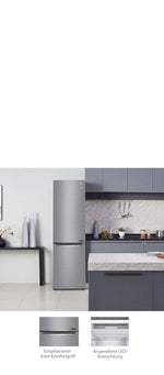 Lade das Bild in den Galerie-Viewer, LG Kühl-Gefrierkombination 387L, Smart Inverter Compressor, Total No Frost, Premium Design

