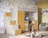 Dream Kinderhochbett Matt: Sichere, Platzsparende Lösung für Kinderzimmer mit Stil