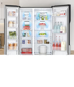 Lade das Bild in den Galerie-Viewer, LG Side-by-Side Kühlschrank mit InstaView, Craft Ice, Eis- &amp; Wasserspender, 562L Kapazität
