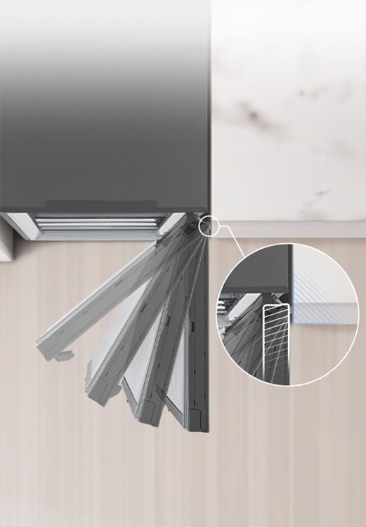 LG Kühl-Gefrierkombination A, 387L, 203cm, Total No Frost, Smart Inverter