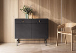 Lade das Bild in den Galerie-Viewer, Elegante Designer Kommode Liora II mit viel Stauraum für Ihr Zuhause
