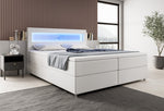 Lade das Bild in den Galerie-Viewer, Komfortables Boxspringbett Relax: LED, Stauraum, USB-C, Kunstleder – Perfekter Schlaf
