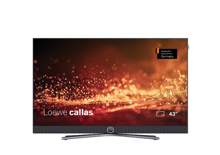 Loewe callas 43 Zoll Ultra HD Smart TV mit Dolby Vision und Soundbar