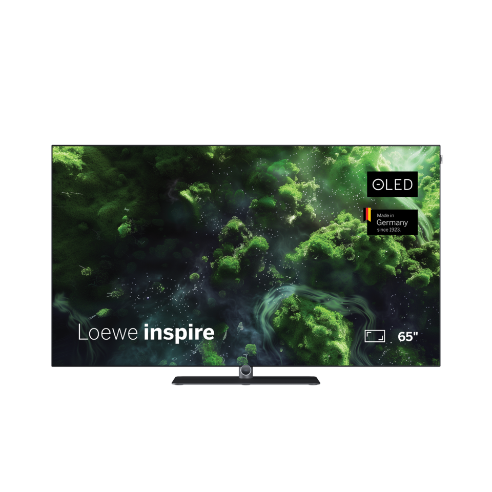 Loewe Inspire 65 DR+ OLED TV: 4K UHD, 1TB DVR, Dolby Vision, AirPlay Smart Home
