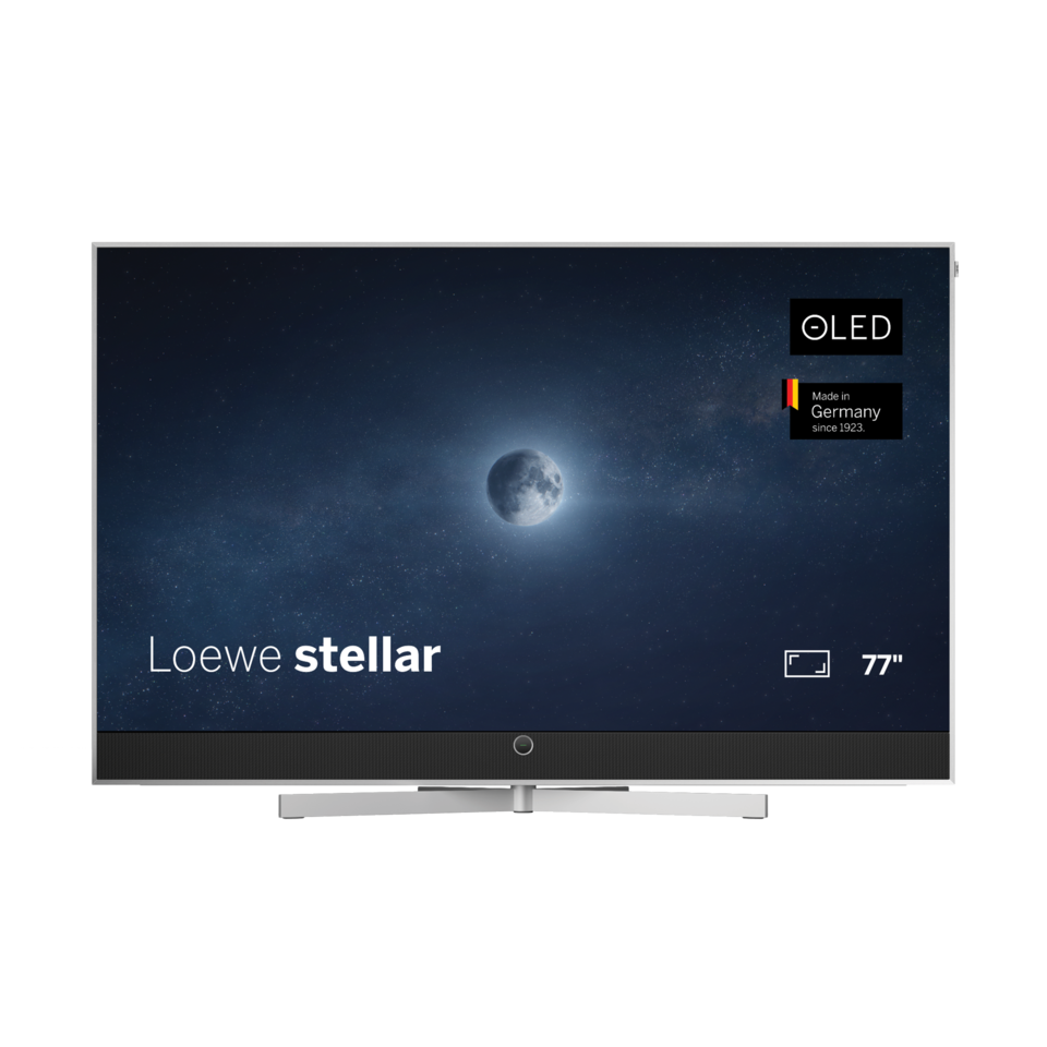 Loewe Stellar 77 DR+ Alu 4K OLED Smart TV: Atemberaubendes Design, Heimkino-Erlebnis