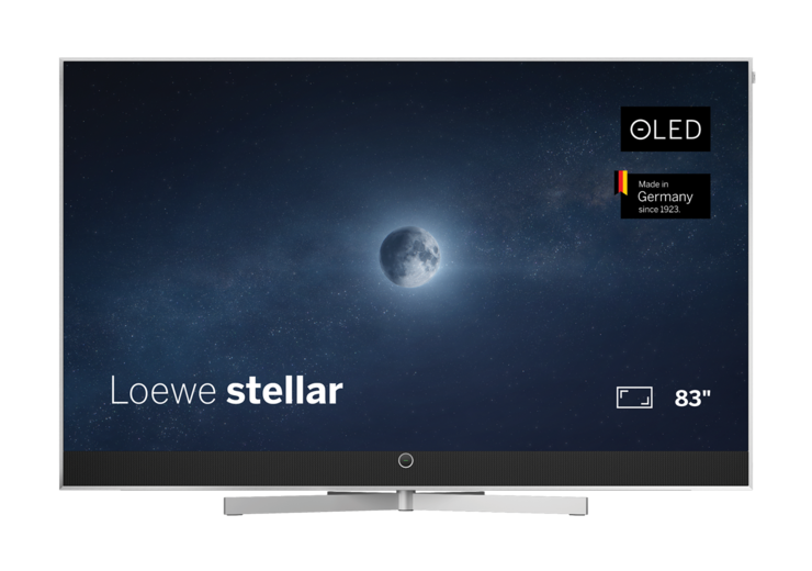 Loewe Stellar 83 Zoll OLED 4K Smart TV DR+ Elegantes Aluminium Heimkino-Erlebnis