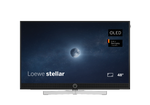 Lade das Bild in den Galerie-Viewer, Loewe Stellar 48 DR+ Lava: Ultimativer 4K OLED Smart TV mit Beton/Lava-Design
