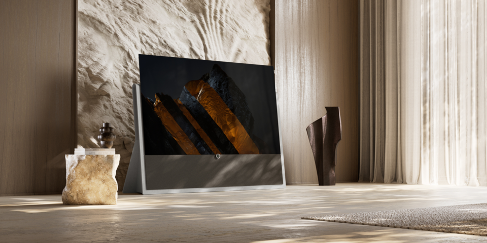 Loewe Iconic Inspire 65 Diamond Dust: Luxuriöser 4K OLED TV aus Stein