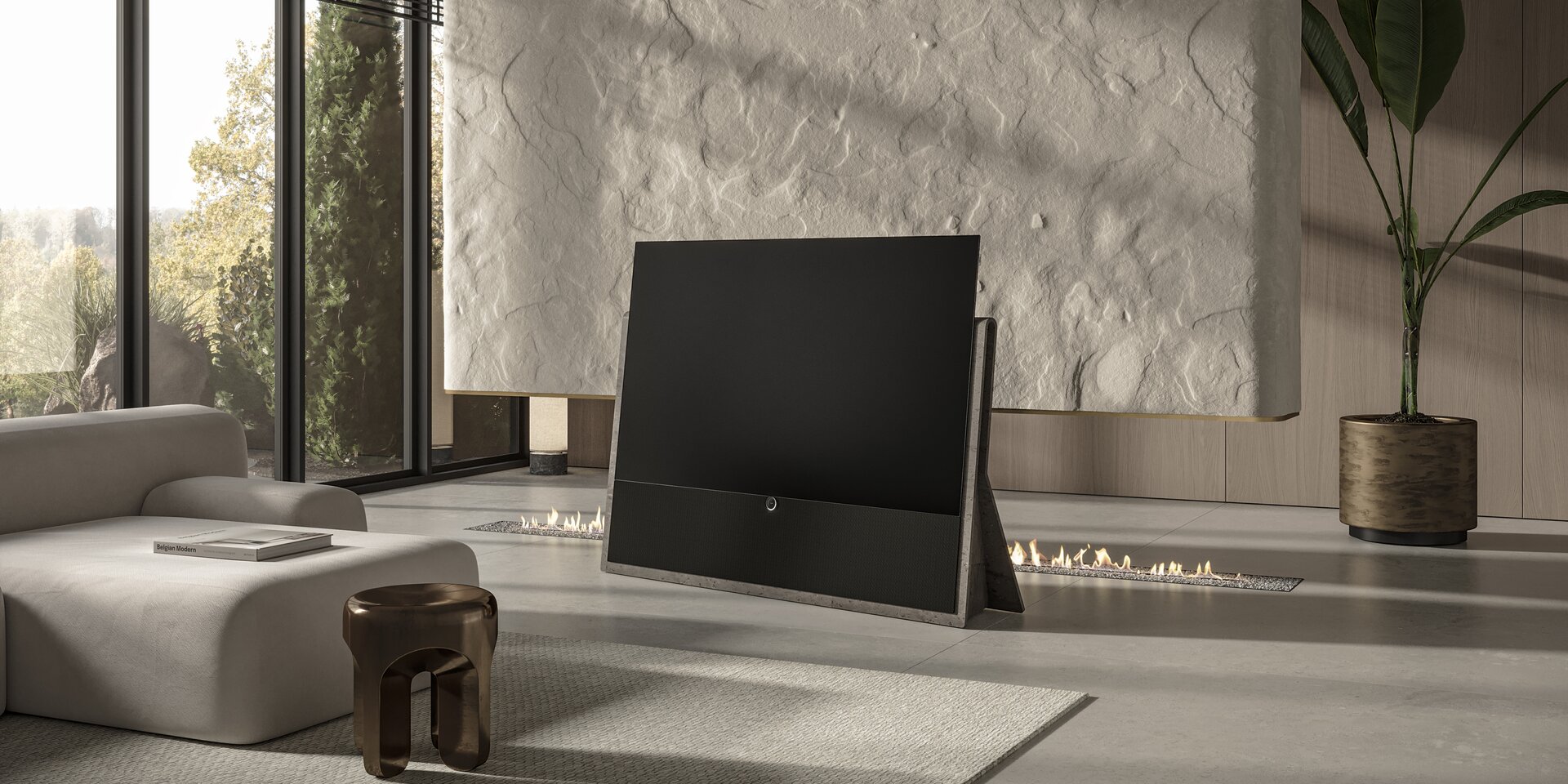 Loewe iconic inspire 55 Diamond Dust 4K OLED TV mit Dolby Atmos