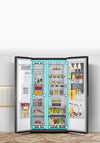LG SLIM Multi-Door Kühlschrank 506L, Eis- & Wasserspender, Smart Inverter Kompressor