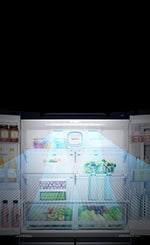 Lade das Bild in den Galerie-Viewer, LG InstaView Side-by-Side Kühlschrank: 638L Multi-Door mit Eis- &amp; Wasserspender

