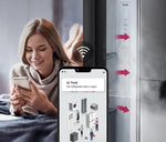 Lade das Bild in den Galerie-Viewer, LG SLIM Multi-Door Kühlschrank 506L, Eis- &amp; Wasserspender, Smart Inverter Kompressor
