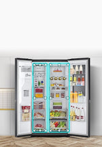 Lade das Bild in den Galerie-Viewer, LG Multi-Door InstaView® Kühlschrank 638L, Eis-, Wasser- &amp; Crushed-Ice-Spender
