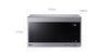 LG InstaView Multi-Door Kühlschrank & Solo-Mikrowelle Bundle – Smart, Effizient