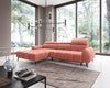 Luxuriöses Ecksofa Piano mit Elektrischer Schlaffunktion und Samtbezug