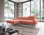 Lade das Bild in den Galerie-Viewer, Luxuriöses Ecksofa Piano mit Elektrischer Schlaffunktion und Samtbezug
