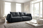 Lade das Bild in den Galerie-Viewer, Luxuriöses Camira Designer Sofa: Elektrische Schlaffunktion, Komfort &amp; Stil für Ihr Zuhause
