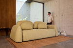 Lade das Bild in den Galerie-Viewer, Luxuriöses Designer Sofa Monsoon: Schlafsofa mit Bettkasten &amp; Komfort
