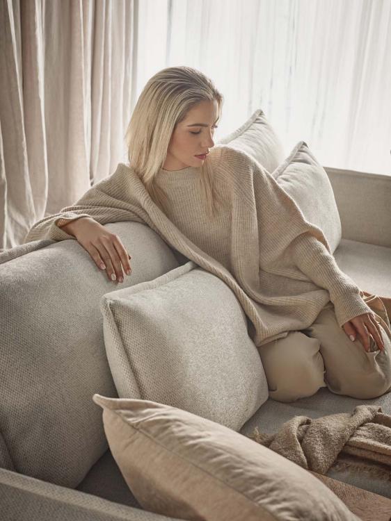 Mojave Design Schlafsofa: Elegant, Bequem, mit Integriertem Bettkasten und Schlaffunktion