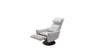 Roy Luxus Designer Relaxsessel mit elektrischer Verstellung und Stoffbezug für Komfort