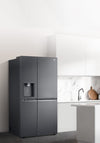LG GSLV71PZTE Side-by-Side Kühlschrank: 635L, Eis-, Wasser-, No Frost Technologie