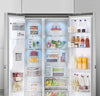 LG GSLV71PZTE Side-by-Side Kühlschrank: 635L, Eis-, Wasser-, No Frost Technologie