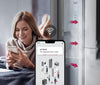 LG Side-by-Side Kühlschrank: InstaView, Craft Ice, Festwasseranschluss, Matte Black