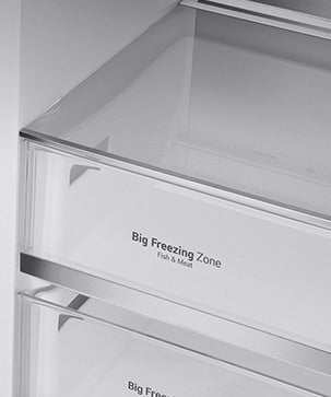 LG GFM61MCCSF Freistehender Gefrierschrank: 324L, D-Klasse, No Frost, Inverter Kompressor