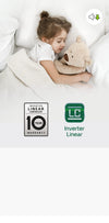 LG GFM61MCCSF Freistehender Gefrierschrank: 324L, D-Klasse, No Frost, Inverter Kompressor