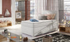 Luxuriöses Boxspringbett Relio mit Stauraum, 90x200 cm, Komfort Matratze, modernes Design