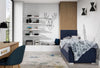 Luxuriöses Boxspringbett Relio mit Stauraum, 90x200 cm, Komfort Matratze, modernes Design