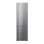LG Kühl-Gefrierkombination 384L, Inverter Linear Kompressor, A-Klasse, Platinum Silber