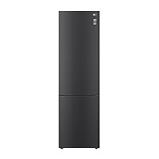 LG Kühl-Gefrierkombination 384L Smart Inverter Kompressor Matte Black EEK C