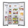 LG GSLV71PZTE Side-by-Side Kühlschrank: 635L, Eis-, Wasser-, No Frost Technologie