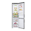 LG Kühl-Gefrierkombination 384L, Inverter Linear Kompressor, A-Klasse, Platinum Silber
