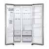 LG Side-by-Side Kühlschrank, Silber, Door-in-Door, 635L, Eis- & Wasserspender