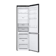 LG Kühl-Gefrierkombination 384L Smart Inverter Kompressor Matte Black EEK C