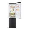 LG Kühl-Gefrierkombination 384L Smart Inverter Kompressor Matte Black EEK C