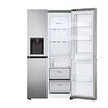 LG Side-by-Side Kühlschrank, Silber, Door-in-Door, 635L, Eis- & Wasserspender