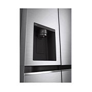 LG GSLV71PZTE Side-by-Side Kühlschrank: 635L, Eis-, Wasser-, No Frost Technologie