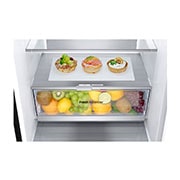 LG GBV7280CEV Kühl-Gefrierkombination 387L, Smart Inverter Kompressor, Essence Black Steel