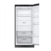 LG Kühl-Gefrierkombination 384L Smart Inverter Kompressor Matte Black EEK C