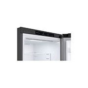 LG Kühl-Gefrierkombination 384L, Inverter Linear Kompressor, A-Klasse, Platinum Silber
