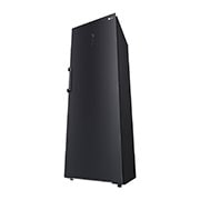 LG Freistehender Kühlschrank Schwarz: Effizient, Geräumig, Leise mit Inverter Linear Compressor