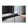 LG Side-by-Side Kühlschrank, Silber, Door-in-Door, 635L, Eis- & Wasserspender