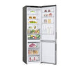 LG Kühl-Gefrierkombination 384L, Inverter Linear Kompressor, A-Klasse, Platinum Silber