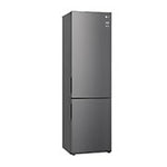 Lade das Bild in den Galerie-Viewer, LG Kühl-Gefrierkombination 384L Smart Inverter, Dark Graphite, Energieeffizienz C
