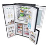 LG InstaView Multi-Door Kühlschrank: 638L Kapazität, Eisspender, Matte Black Steel